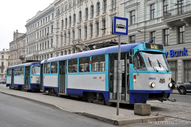 Трамваи в Латвии