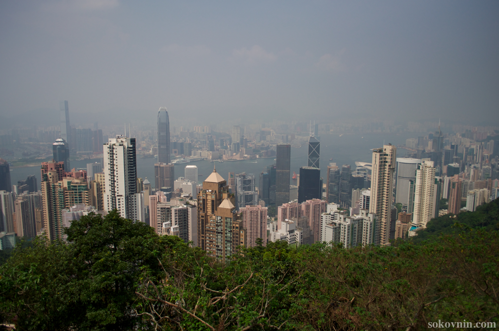 Вид на Гонконг с Пика Виктории