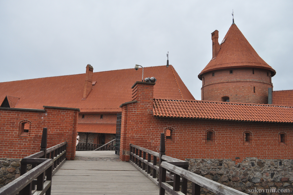 Замок Тракай в Литве