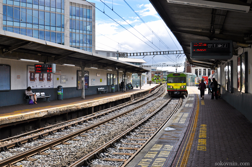 Вокзал в Дублине