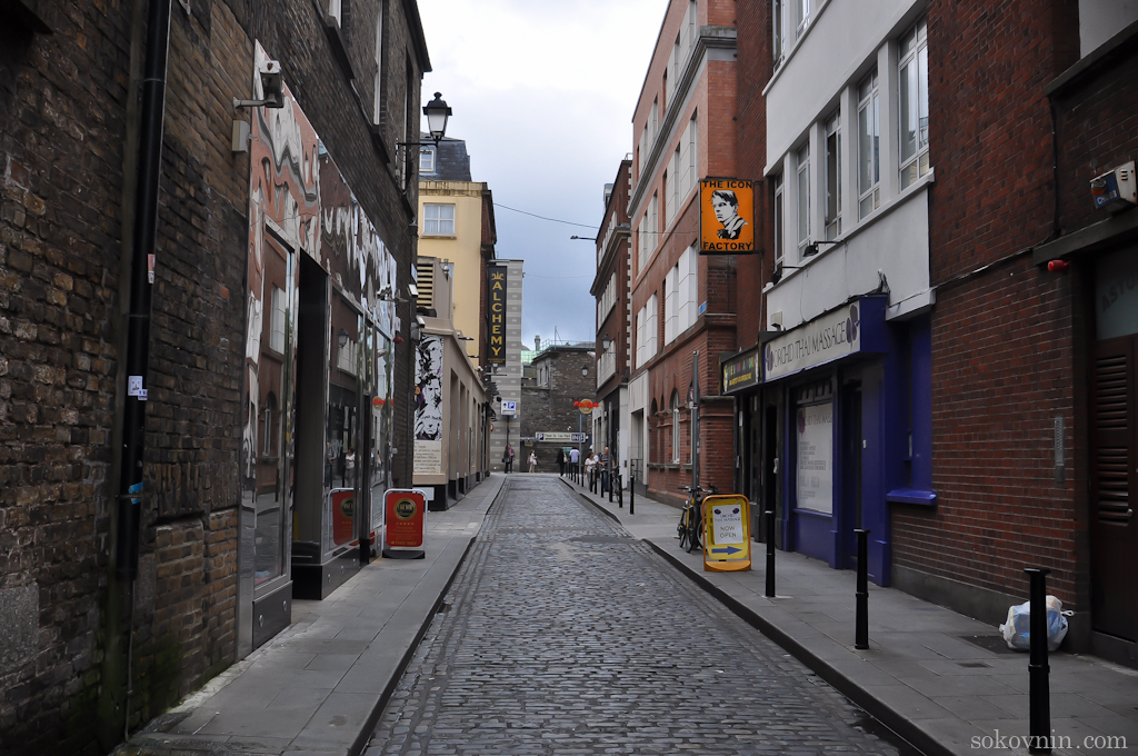 Старая улица Дублина