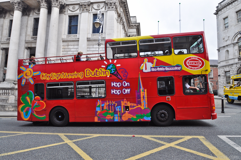 Экскурсии на двухэтажном автобусе по Дублину
