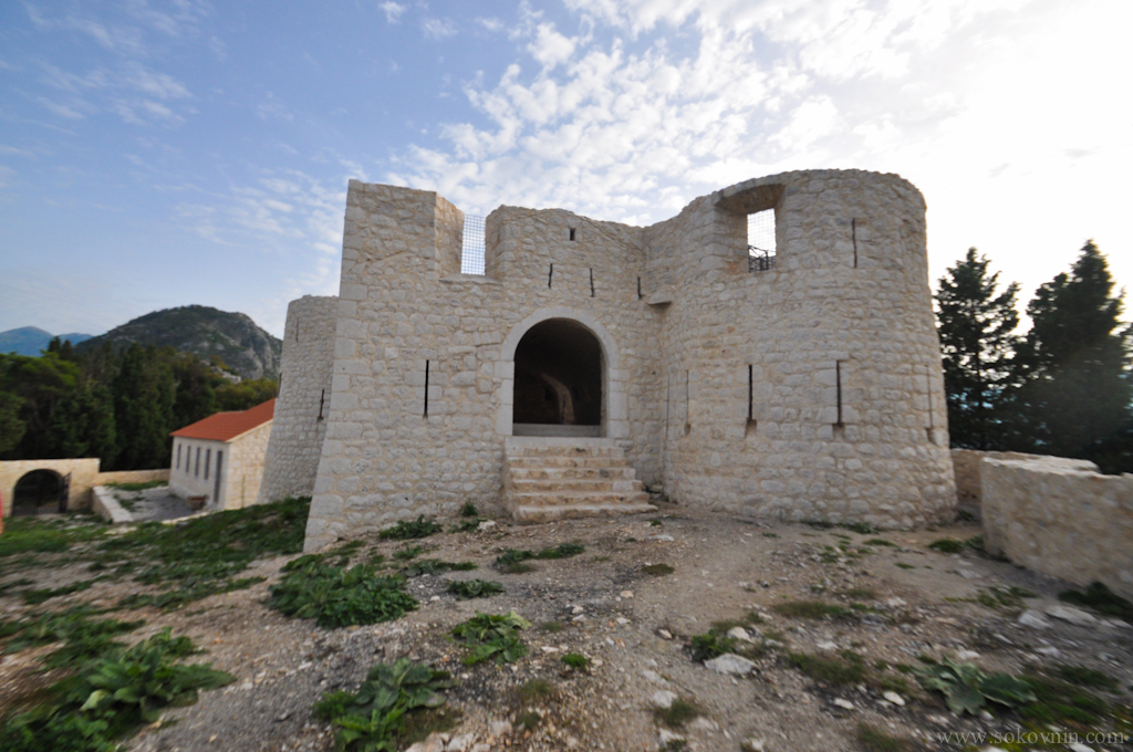 Замок besac в Черногории