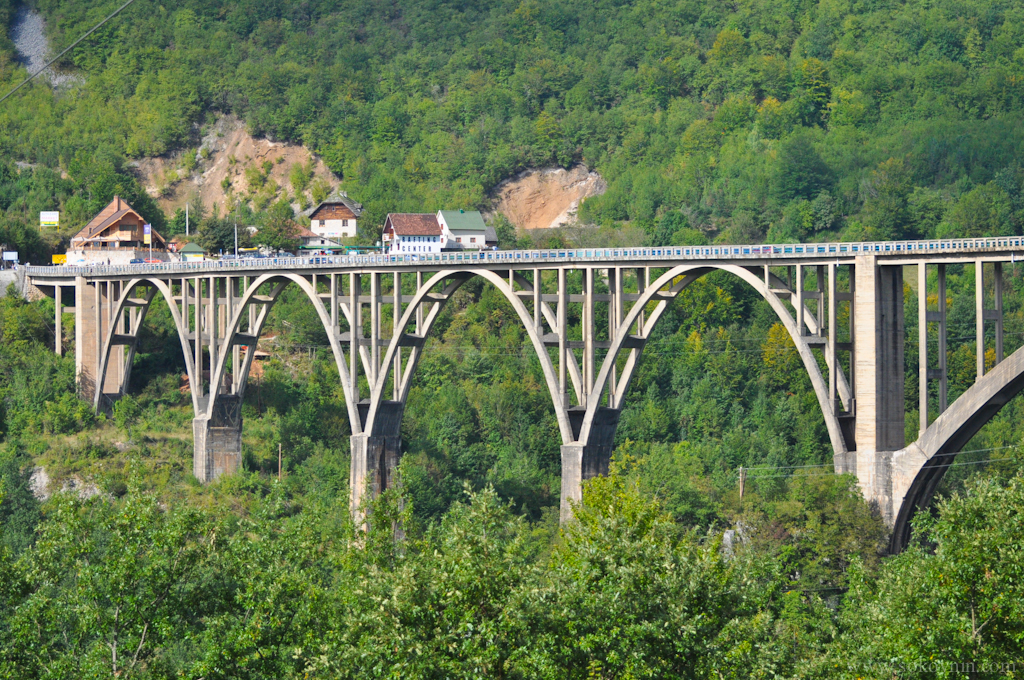Фотография моста Джурджевича в Черногории