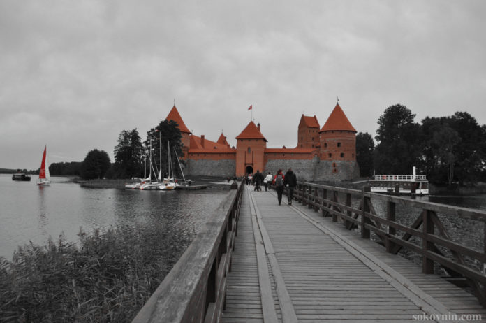 Замок Тракай в Литве