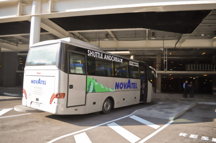 Автобус в Андору из аэ